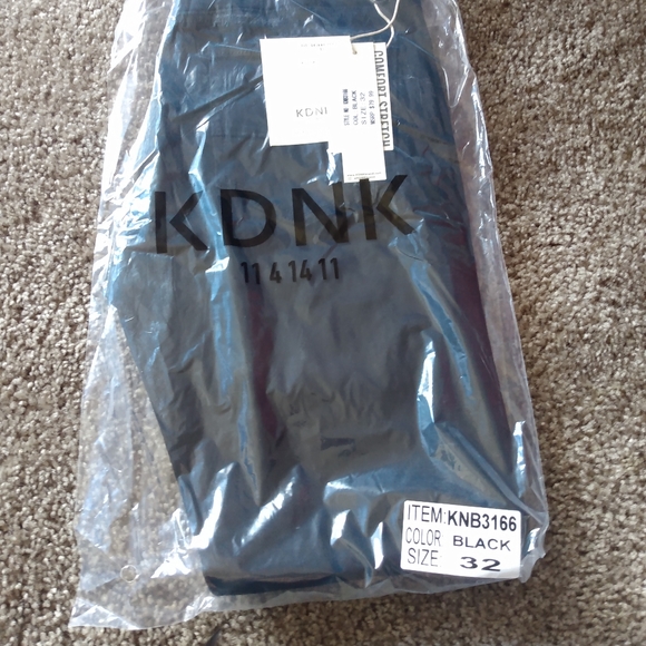 kndk black ripped jeans - Picture 2 of 2